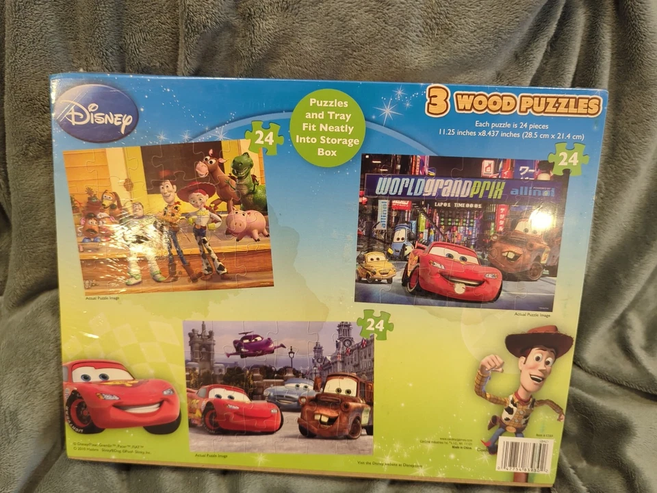 Rompecabezas de madera Buzz Lightyear de Disney Cars 3 rompecabezas 2013 72 piezas Foto 2 de 4
