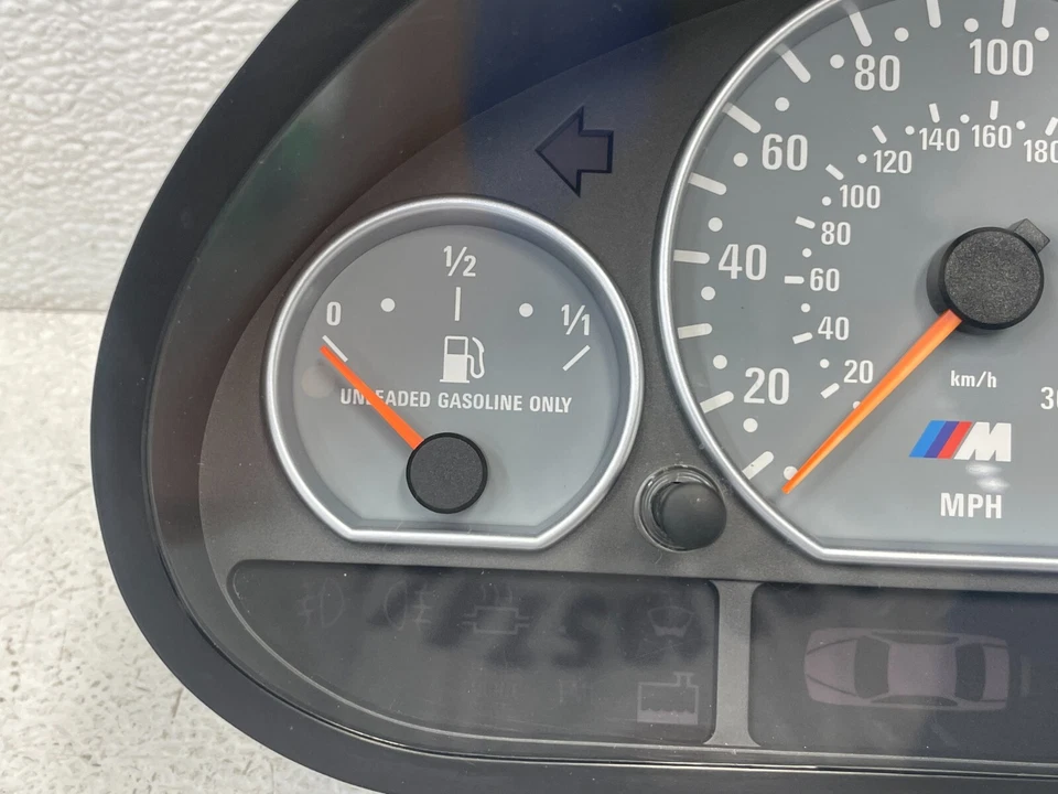 2001 - 2006 宝马 M3 E46 手动测速器仪表组 1566 原始设备制造商 — 第 2/4 张图片