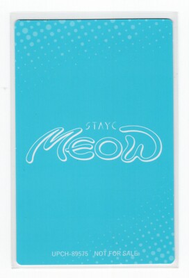 STAYC Sumin Photocard | MEOW | eBay
