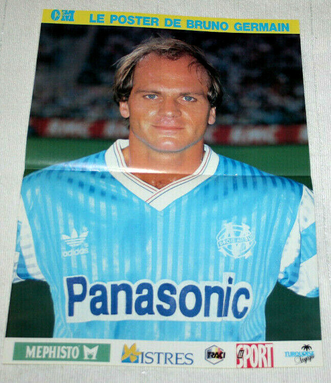 Souvenir Collector : Poster Photo OM Olympique De Marseille 1984 (Magazine But)