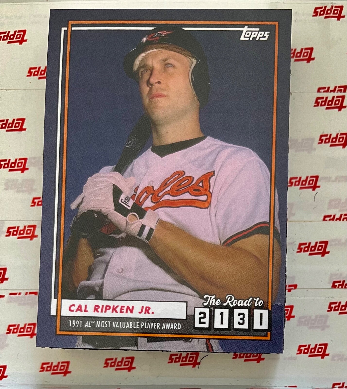 2020 topps x cal ripken jr 1991 AL MOST VALUABLE PLAYER AWARD CARD #18 |  eBay