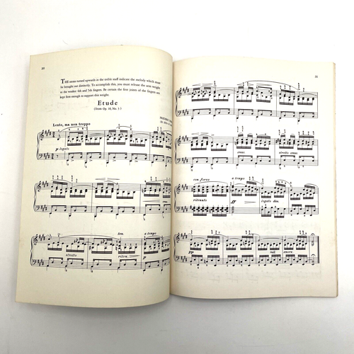 Michael Aaron Klavierkurs - Klasse 5 - Klavierstudium - 3 Stück (1952) Vintage - Bild 7 von 12