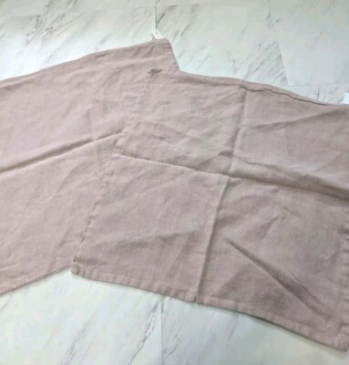 Pair Of Ib Laursen Danish Linen 18'' Pillow Cover NWT Lavender