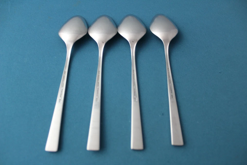 4 cucharaditas 1847 Rogers IS International NAVAHO acero inoxidable 6 3/8" Foto 4 de 4