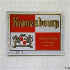 Kronenbourg Beer Label (BL5)