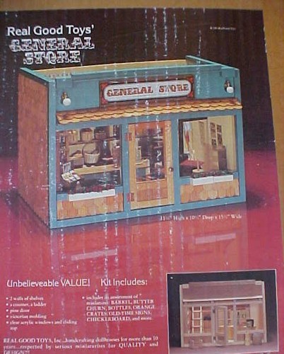 Vintage Real Good Toys' General Store KIT NOS Never Opened Made in Vermont - Picture 3 of 4
