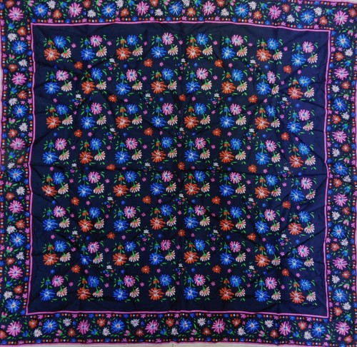 Foulard 100% Pure en Soie Vintage Femmes Guzzini (1798) 86cm x 88cm