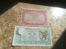 buono 20 unita di benzina 1946 e 500 lire mercurio leggere descrizione lotto1 