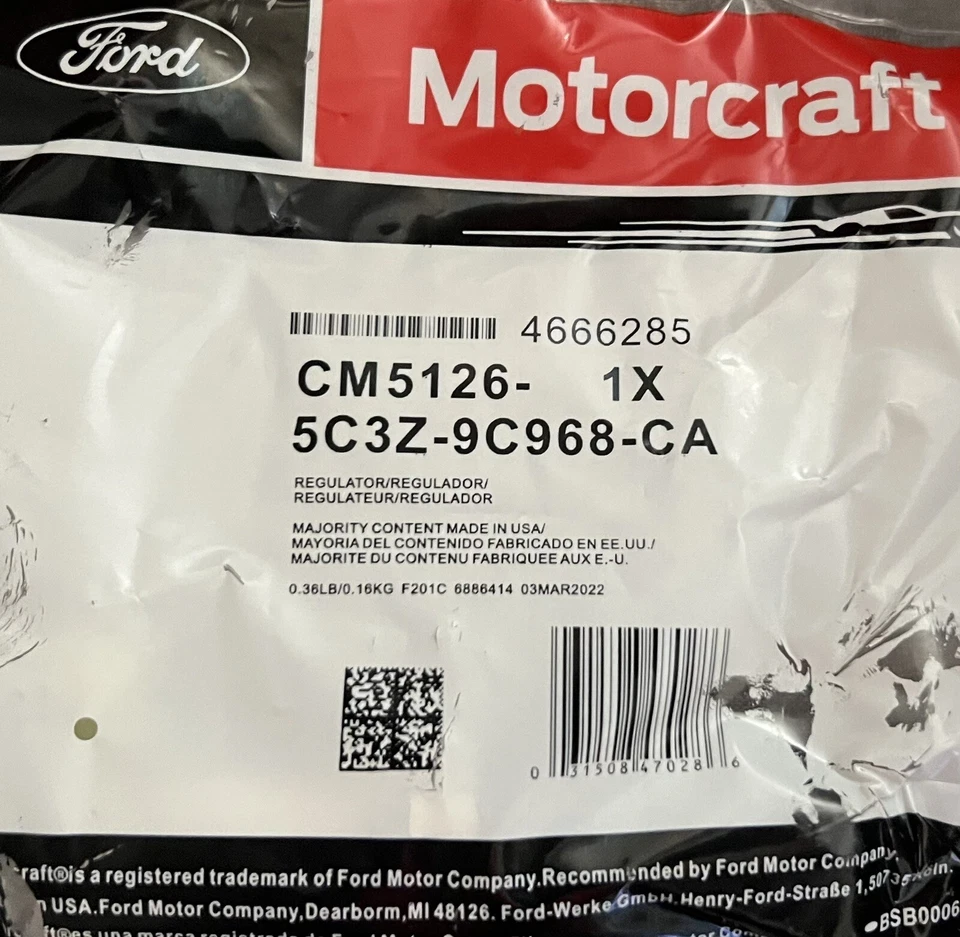 Válvula reguladora de presión de inyección IPR Motorcraft OEM para 03-10 6,0 L Powerstroke Foto 3 de 4