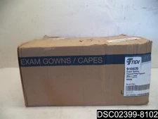 Qty= 50: TISSUE POLY TISSUE PATIENT GOWN, 910420, 30" X 42" White TIDI