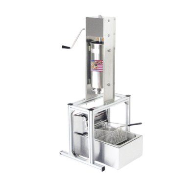 Churros Maker Donut 5l mit 4 Düsen Spanisch Churrera Churros Maschine Donut