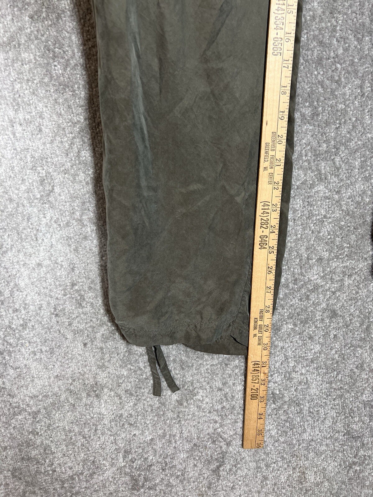 Soft Surroundings Drawstring Hem Cargo Pocket Pan… - image 11