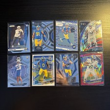 Los Angeles Rams 8 Card Lot Rookies &amp; Inserts Football Cards Lot Panini NFL Card