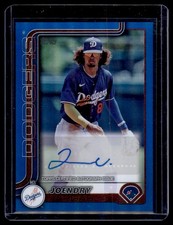 2025 Topps Pro Debut Base Autographs Blue Joendry Vargas Auto /150 ACL Dodgers