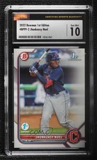 2022 Bowman 1st Edition Jhonkensy Noel #BPPF-2 CSG 10 Gem Mint 8b5