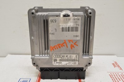 2013-2016 Audi A4 2.0L 8K5907115J Engine Control Module Unit Ecm I76 034