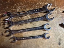 Sk Flare Nut Wrench Set Of 4 F2428 F2022 F1618 F1214 Usa Minty Sk Flare Nut Wrench Set Of 4 F2428 F2022 F1618 F1214 Usa Minty