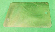 Camping Mirror Stainless Steel Pocket Signalling Signal Shaving Mirror 3" x 5"