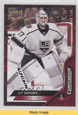 2016-17 Upper Deck Compendium Red Jeff Zatkoff #703 READ ds4