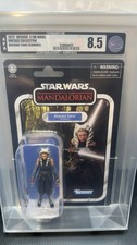 2022 STAR WARS VINTAGE COLLECTION AHSOKA TANO  CORVUS  VC222 AFA 8.5 Graded MOC