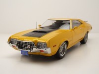 Ford Gran Torino Sport 1972 Gelb Modellauto 1:18 Ixo Models