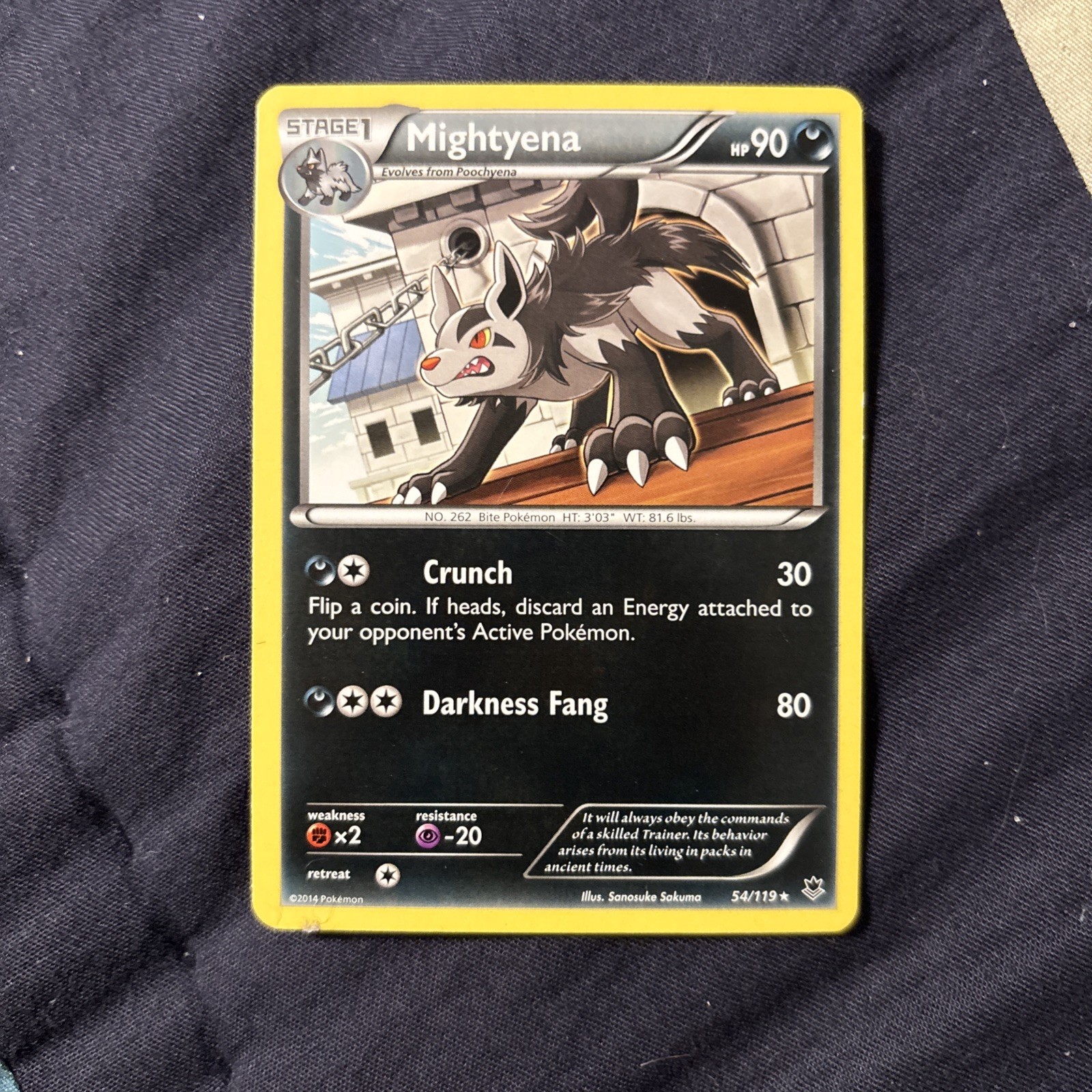 Mightyena #54/119 XY - Phantom Forces LP