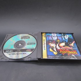 Samurai Spirits Collection Sega Saturn with Spine Card and Manual Japanese