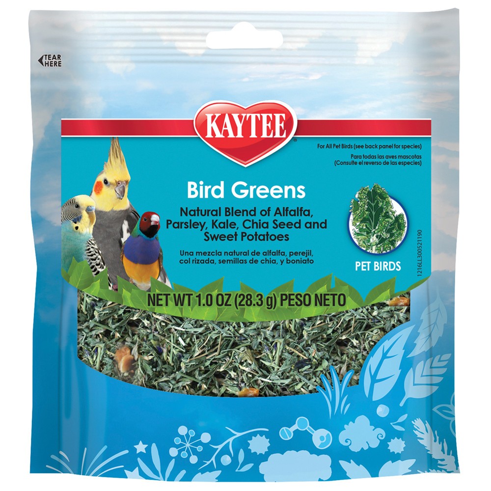 Kaytee Bird Greens Pro Health 28g Chia & Sweet Potato Parrot Treat