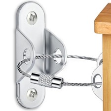 Furniture Anchors 10 Pack for Baby proofing and Furniture Wall Anchor, Wall Anch