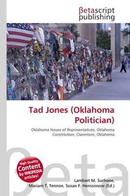 Lambert M. Surhone (u. a.) | Tad Jones (Oklahoma Politician) | Taschenbuch
