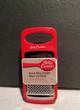 Betty Crocker Essentials Hand Held Grater W/Convenient Storage Box 7" x 3" NEW!