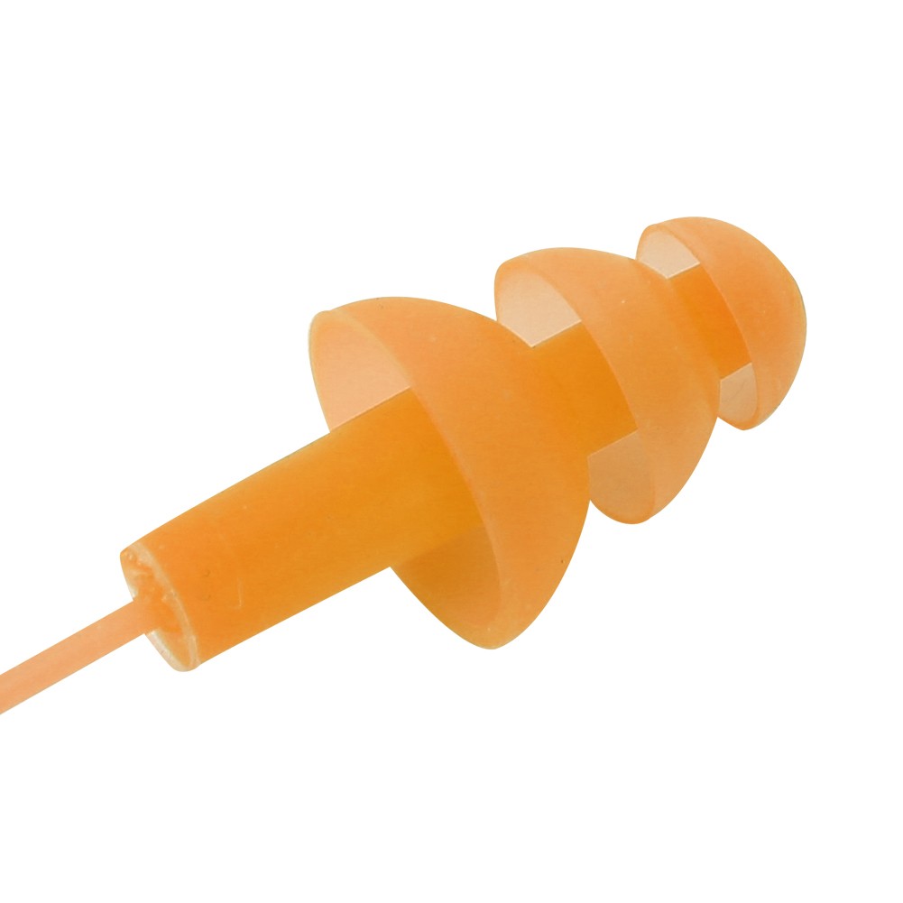 Waterproof Soft Silicone Corded Noise Prevention Swimming Earplugs
