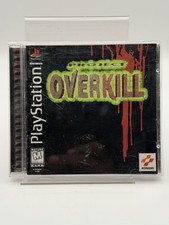 Project Overkill (Sony PlayStation 1, 1996) PS1 Konami Action Shooter