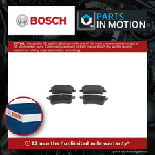 Image of Brake Pads Set 0986494254 Bosch 8K0698451B 8K0698451C 8K0698451D 8K0698451E New