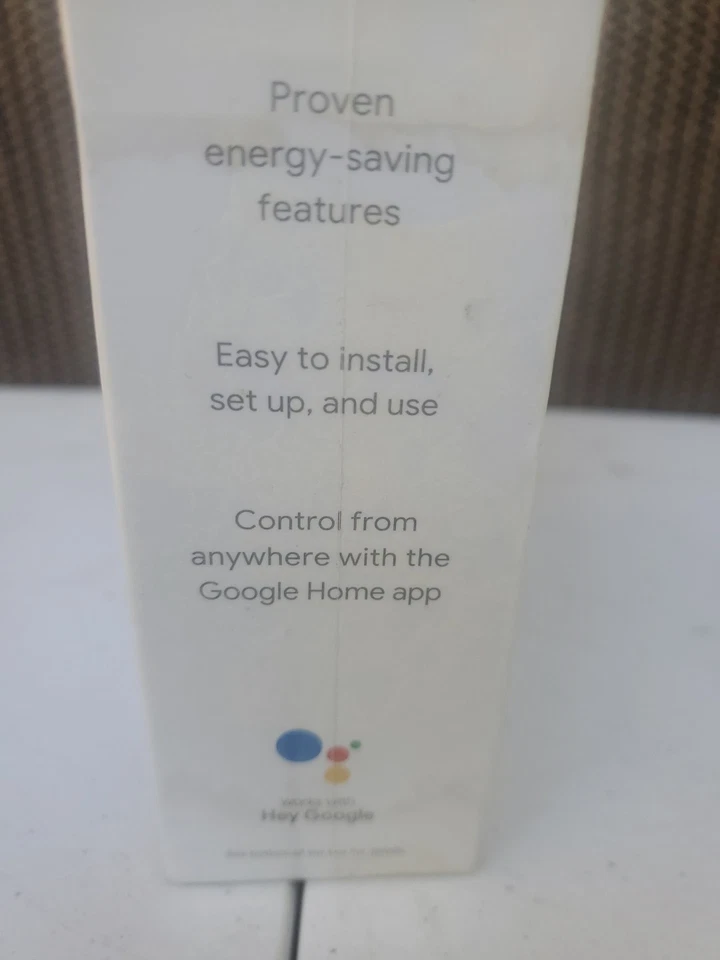 Google Nest Smart Thermostat, Snow - Image 4 of 4