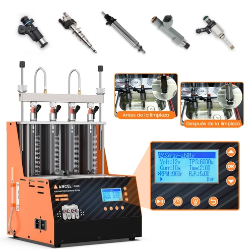ANCEL JC200/JC400/JC600 Fuel Injector Tester Injector Cleaner Machine Ultrasonic - Picture 15 of 35