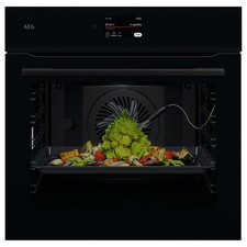 AEG NBE7P731AB 7000 MealAssist Pyrolytic Single Oven Gloss Black NEW OTHER
