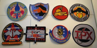 BABYLON 5 ''Patch Set 2 (Set of 8: Squadrons) NEW OLD STOCK (NOS) 1998 FAN CLUB