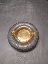   1930s Amber Glass Firestone The Mark of Qua...
