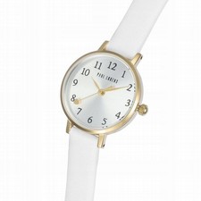 Damen Uhr Gold Silber Leder Ovp Gravur