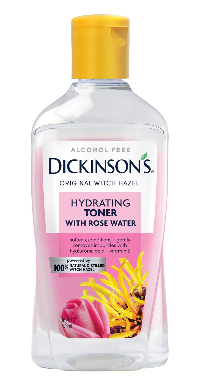 Dickinson s Enhanced Witch Hazel Alcohol Free Hydrating Toner 16 Fluid Ounce