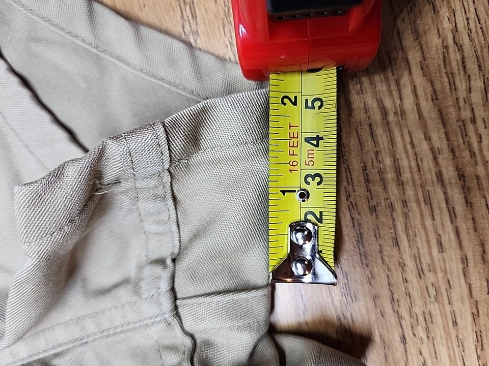 Bañador Vintage Militar Azul Marino Algodón Caqui Talla 32 Cuatro Botones Mosca Foto 4 de 4