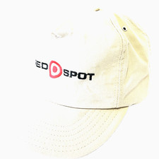 Red Spot Paints Snapback Hat Unisex Made in USA Beige