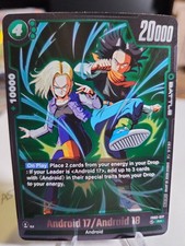 Android 17 / Android 18 FB02-077 Holo Foil Dragon Ball Super TCG NM 
