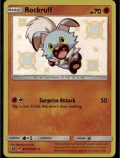 Rockruff Shiny Holo Rare Hidden Fates: Shiny Vault SV23/SV94 Fighting Holofoil P on eBay