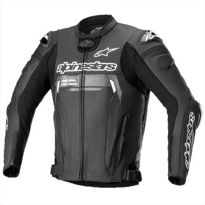 Men Alpinestars Motorcycle Leather Jacket: High-quality motorcycle jacket