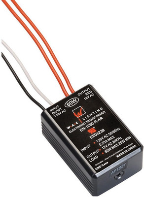 EN-1260-R-AR Electronic Transformer, 120V - 12V 60W Max