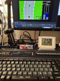 Panasonic MSX2+ FS-A1WX console only  floppy drive working vintage rare