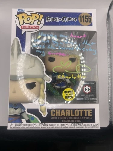 Signed and Quoted Charlotte Funko Pop