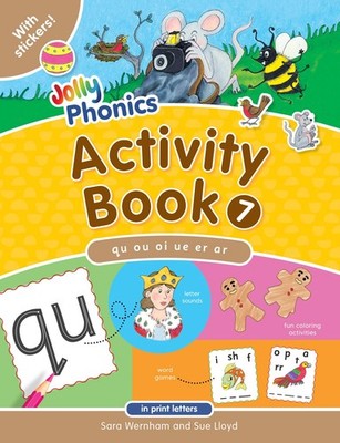 Jolly Phonics Activity Book: In Print Letters (7) (Jolly Phonics Activity Bo...